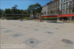 Viennaslide-00101146 Wien, Reumannplatz, Neugestaltung 2020