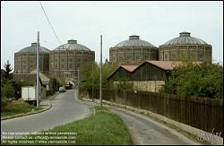 Viennaslide-00113010 Wien, Gasometer vor Umbau