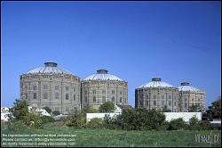 Viennaslide-00113013 Wien, Gasometer vor Umbau