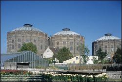 Viennaslide-00113014 Wien, Gasometer vor Umbau