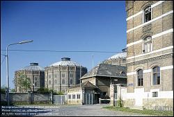 Viennaslide-00113017 Wien, Gasometer vor Umbau