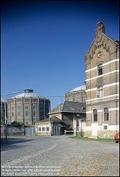 Viennaslide-00113018 Wien, Gasometer vor Umbau