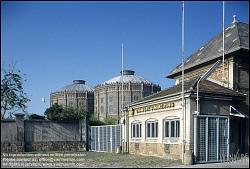 Viennaslide-00113019 Wien, Gasometer vor Umbau