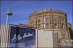 Viennaslide-00113068 Wien, Gasometer