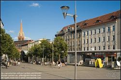 Viennaslide-00150157 Wien, Meiselmarkt und Wasserwelt, Architekten Rudolf Guttmann und Rupert Falkner, ca 1995