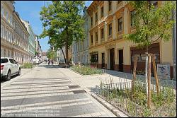 Viennaslide-00150191 Wien, Wohnstraße Pelzgasse // Vienna, Traffic Calmed Street Pelzgasse