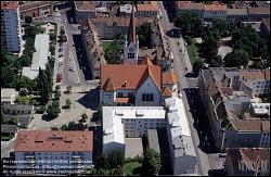 Viennaslide-00160003 Wien, 16. Bezirk, Alt-Ottakring, Ottakringer Straße, Luftbild - Vienna, Aerial View of 16th District