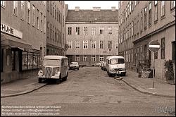 Viennaslide-00160020 Wien, Gasse in Ottakring