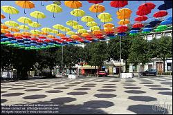 Viennaslide-00170105 Wien, Dornerplatz, Installation REGEN.WALD2 von Alain Tisserand und Karin Prauhart