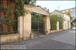 Viennaslide-00180122 Wien, Schubertpark, ehemaliger Währinger Friedhof, Begräbnisstätte von Beethoven, Schubert, Grillparzer, Nestroy // Vienna, Schubert Park, former Waehringer Cemetery