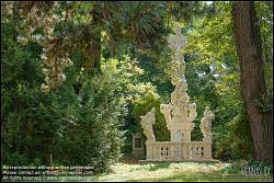 Viennaslide-00180123 Wien, Schubertpark, ehemaliger Währinger Friedhof, Begräbnisstätte von Beethoven, Schubert, Grillparzer, Nestroy // Vienna, Schubert Park, former Waehringer Cemetery