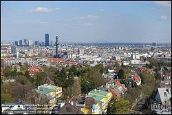 Viennaslide-00180150 Wien, Blick von der Boku über den 18. Bezirk