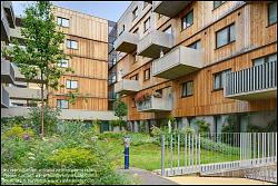 Viennaslide-00221169f Wien, Stadtentwicklungsbeiet Seestadt Aspern, Maria-Tusch-Straße 22, Bauplatz D12 - Vienna, City Development Area Seestadt Aspern