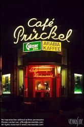 Viennaslide-00251922 Wien, Cafe Prückel, Neonlicht