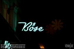 Viennaslide-00251925 Wien, Neonlicht, Böse Blumen