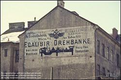 Viennaslide-00252131 Wien, historische Außenwerbung auf einer Feuermauer