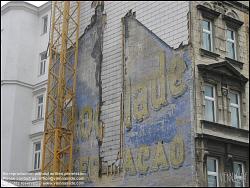 Viennaslide-00252137 Wien, Mariahilfergürtel, Außenwerbung auf einer Feuermauer