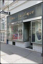 Viennaslide-00255022 Wien, Gymnasiumstraße, altes Textilgeschäft, Boutique Schenk