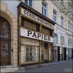 Viennaslide-00258020 Wien, Historisches Papiergeschäft, Landstraßer Hauptstraße 130