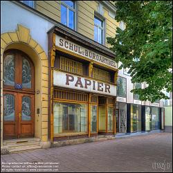 Viennaslide-00258029h Wien, historisches Papiergeschäft Landstraßer Hauptstraße 130