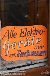 Viennaslide-00259526 Wien, Elektrogeräte, altes Werbeschild