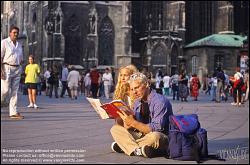 Viennaslide-00270153 Wien, junges Touristenpaar - Vienna, Young Tourists