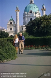 Viennaslide-00270178 Wien, junges Touristenpaar - Vienna, Young Tourists