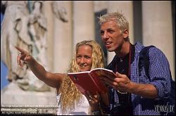 Viennaslide-00270186 Wien, junges Touristenpaar - Vienna, Young Tourists