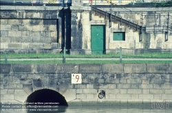 Viennaslide-00310116 Wien, Donaukanal, historische Aufnahme um 1987