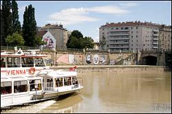 Viennaslide-00310265 Wien, Donaukanal