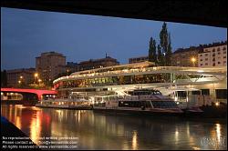 Viennaslide-00310278 Wien, Schwedenplatz, Schiffsstation