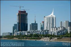 Viennaslide-00313456 Wien, Donaucity, Baustelle DC-Tower