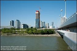 Viennaslide-00313468 Wien, Donaucity, Baustelle DC-Tower