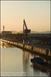 Viennaslide-00315157 Wien, Donau, Hafen - Vienna, Danube, Harbour