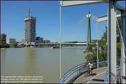 Viennaslide-00316123 Wien, Donau, Baustelle des Marina Towers