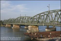 Viennaslide-00316221 Wien, Donau, Nordbahnbrücke