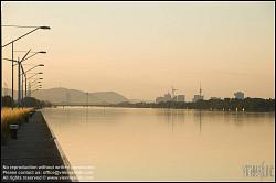 Viennaslide-00316229 Wien, aufgestaute Donau