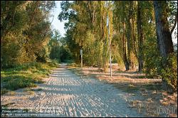 Viennaslide-00316238 Wien, Radweg an der Donau bei Klosterneuburg - Wien, Danube near Klosterneuburg