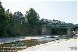 Viennaslide-00319293 Wien, Wienfluss, Wientalradweg bei Ober St Veit