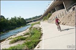 Viennaslide-00319300 Wien, Wienfluss, Wientalradweg bei Ober St Veit