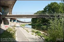 Viennaslide-00319301 Wien, Wienfluss, Wientalradweg