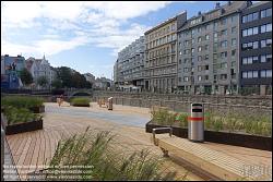 Viennaslide-00319328 Wien, Wienfluss nahe Pilgrambrücke, Wientalterrasse