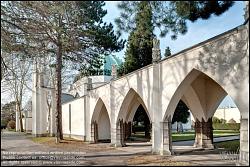 Viennaslide-00371155f Wien, Zentralfriedhof, Jüdischer Teil, Zeremonienhalle von Ignaz Reiser, 1928