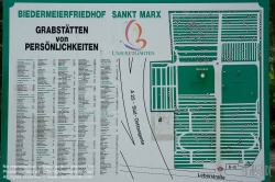 Viennaslide-00371200 Wien, Barockfriedhof Sankt Marx - Vienna, Baroque Cemetery Sankt Marx