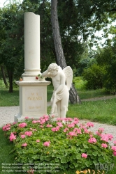 Viennaslide-00371230 Wien, Barockfriedhof Sankt Marx, Mozartgrab - Vienna, Baroque Cemetery Sankt Marx, Mozart Grave