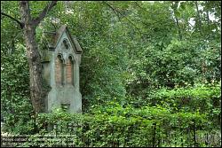 Viennaslide-00371234h Wien, Barockfriedhof Sankt Marx - Vienna, Baroque Cemetery Sankt Marx