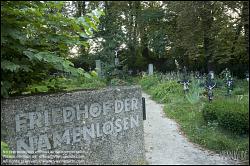 Viennaslide-00371416 Wien, Friedhof der Namenslosen - Vienna, Graveyard for the Nameless