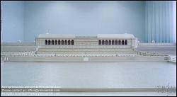 Viennaslide-00380126 Wien, Schloss Neugebäude, Rekonstruktion, Modellaufnahme - Vienna, Neugebaeude Palace, Mock-Up