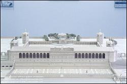 Viennaslide-00380128 Wien, Schloss Neugebäude, Rekonstruktion, Modellaufnahme - Vienna, Neugebaeude Palace, Mock-Up