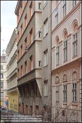 Viennaslide-00411911 Wien, Mietshaus Hörandner, Stuckgasse 14, Oskar Strnad (mit O. Wlach), 1910-1911